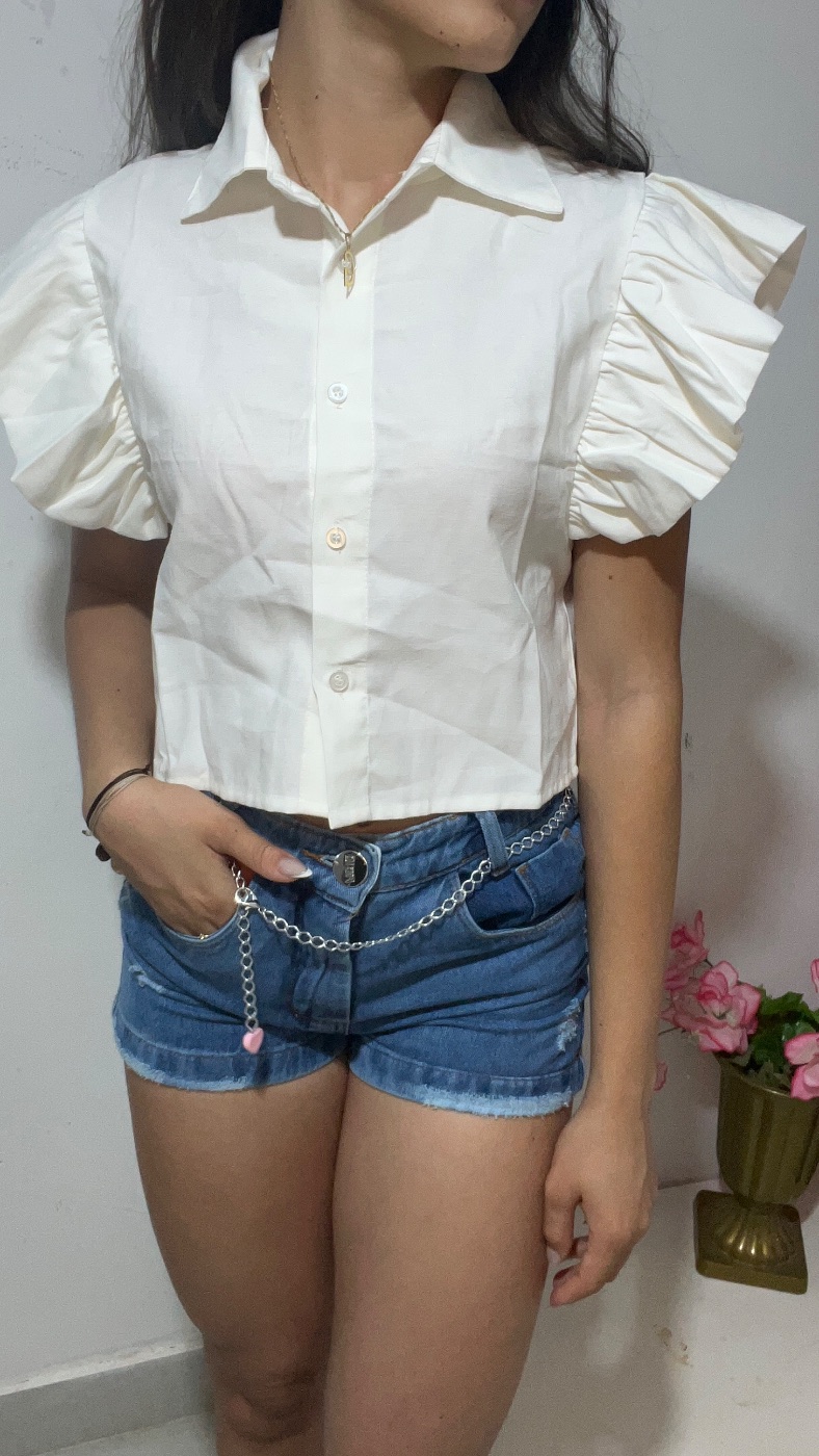blusinha na cor branco (foto 2)